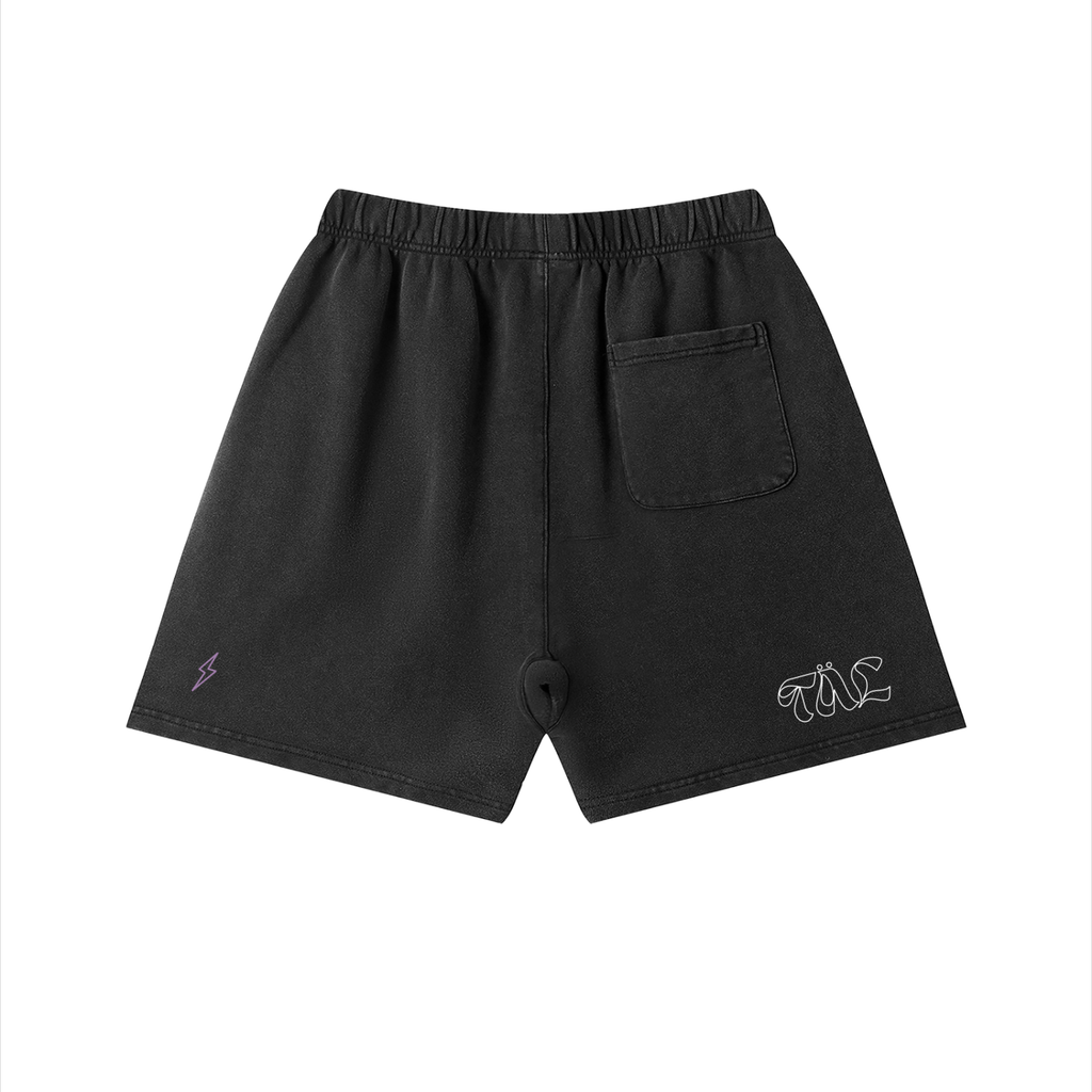 Vintage Wash Cotton Shorts